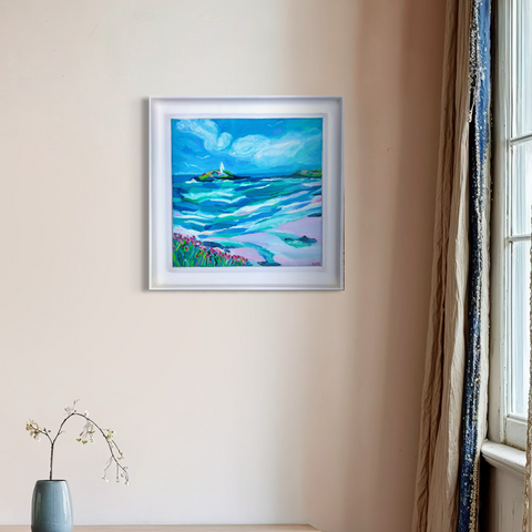 Godrevy (framed)