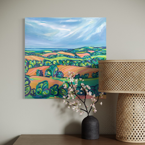 View from Chilcombe - West Dorset