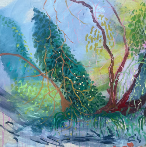 Being Present In Winter II (diptych)