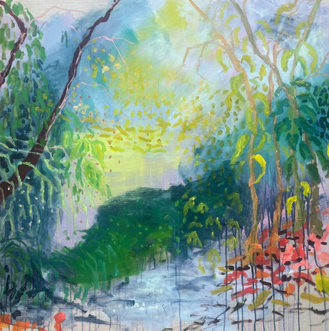 Being Present In Winter II (diptych)