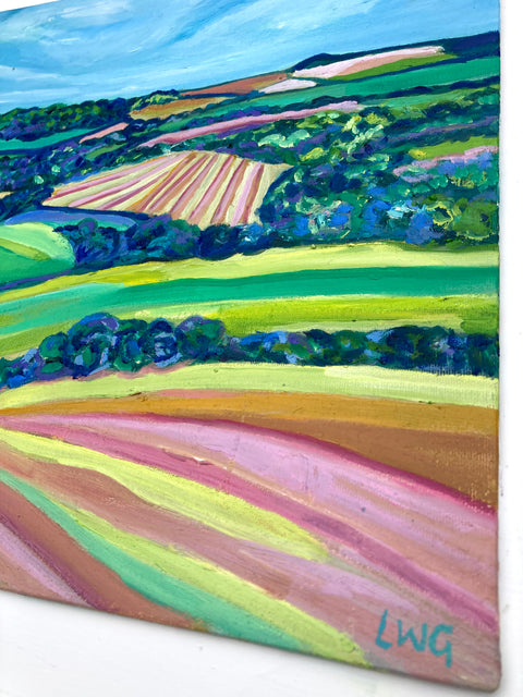 Dorset Downs (framed)