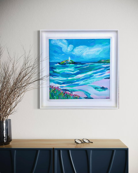 Godrevy (framed)