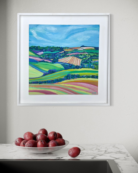 Dorset Downs (framed)