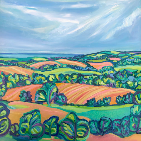 View from Chilcombe - West Dorset