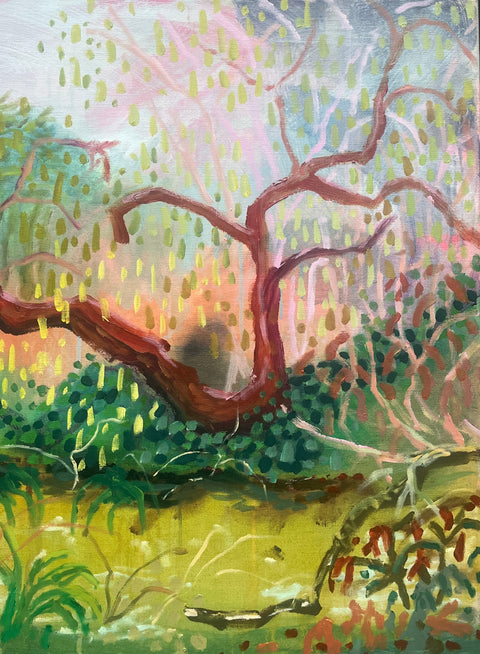 The Catkins Have Arrived (diptych)