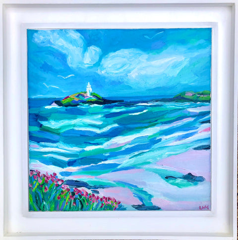 Godrevy (framed)